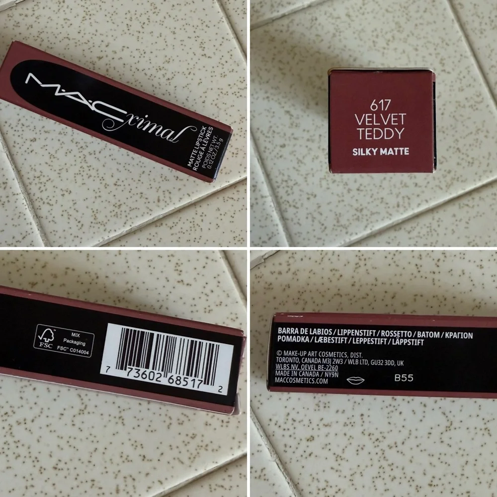 MAC Cosmetics Velvet Teddy Silky Matte Lipstick